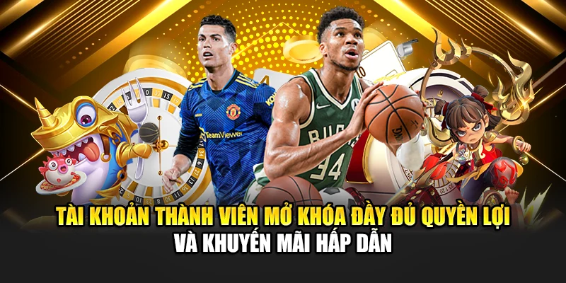 Đăng Ký 188Bet 2 Tài khoản thành viên mở khóa đầy đủ quyền lợi và khuyến mãi hấp dẫn