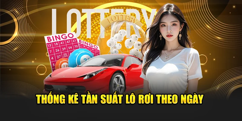 Thống kê tần suất lô rơi theo ngày